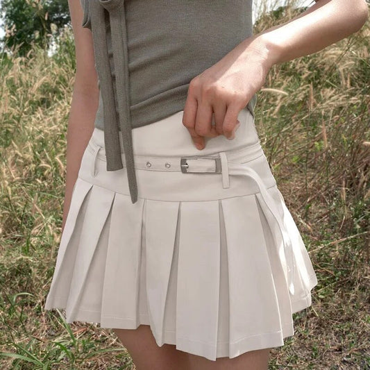 Preppy Pleated Skirt