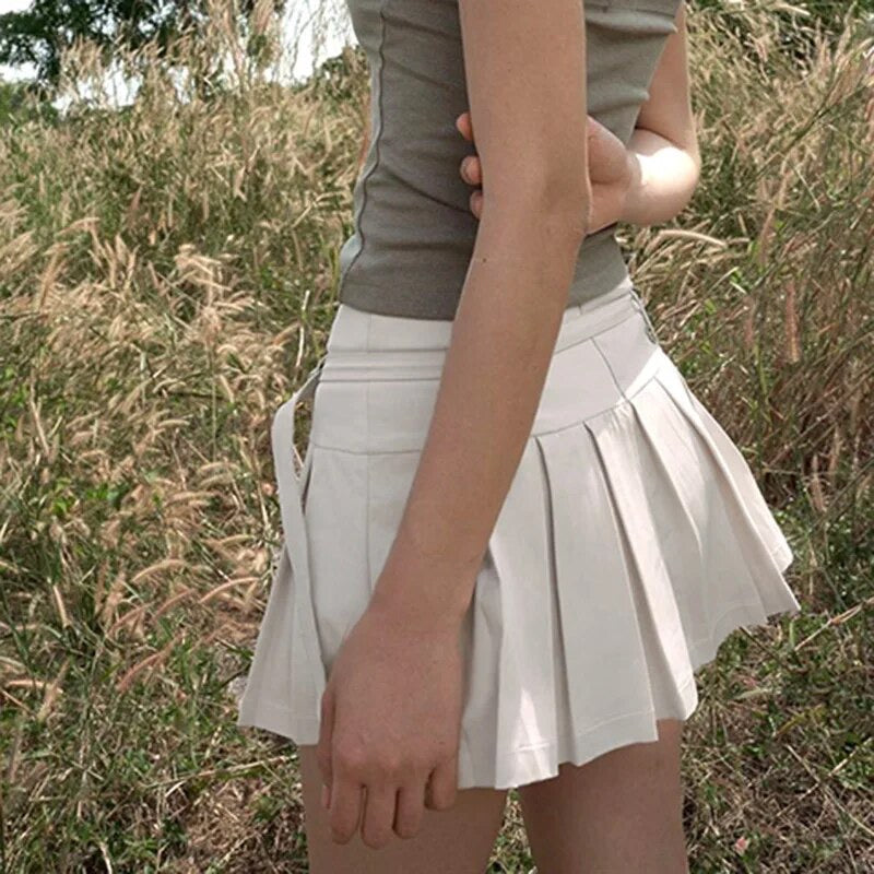 Preppy Pleated Skirt